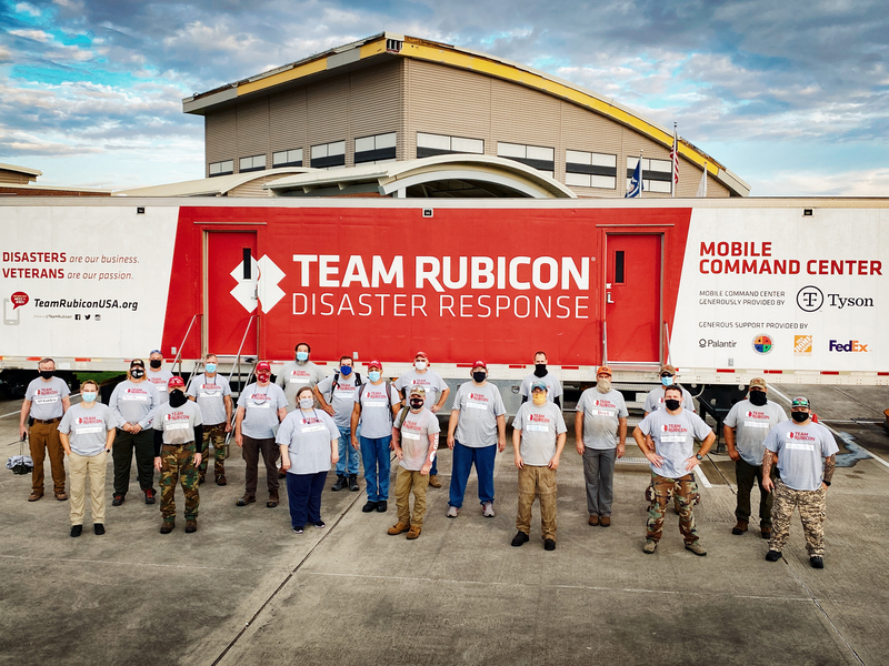 A Team Rubicon volunteer reflects on how, even in 90-plus-degree heat, Greyshirts won’t bow down.