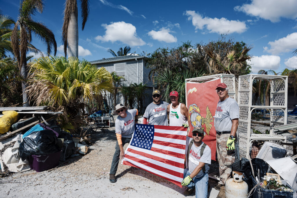 veterans disaster relief volunteers